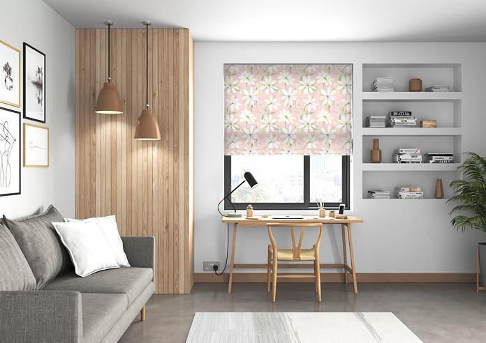 Olivia, Blossom - Roman Blind - Image 5
